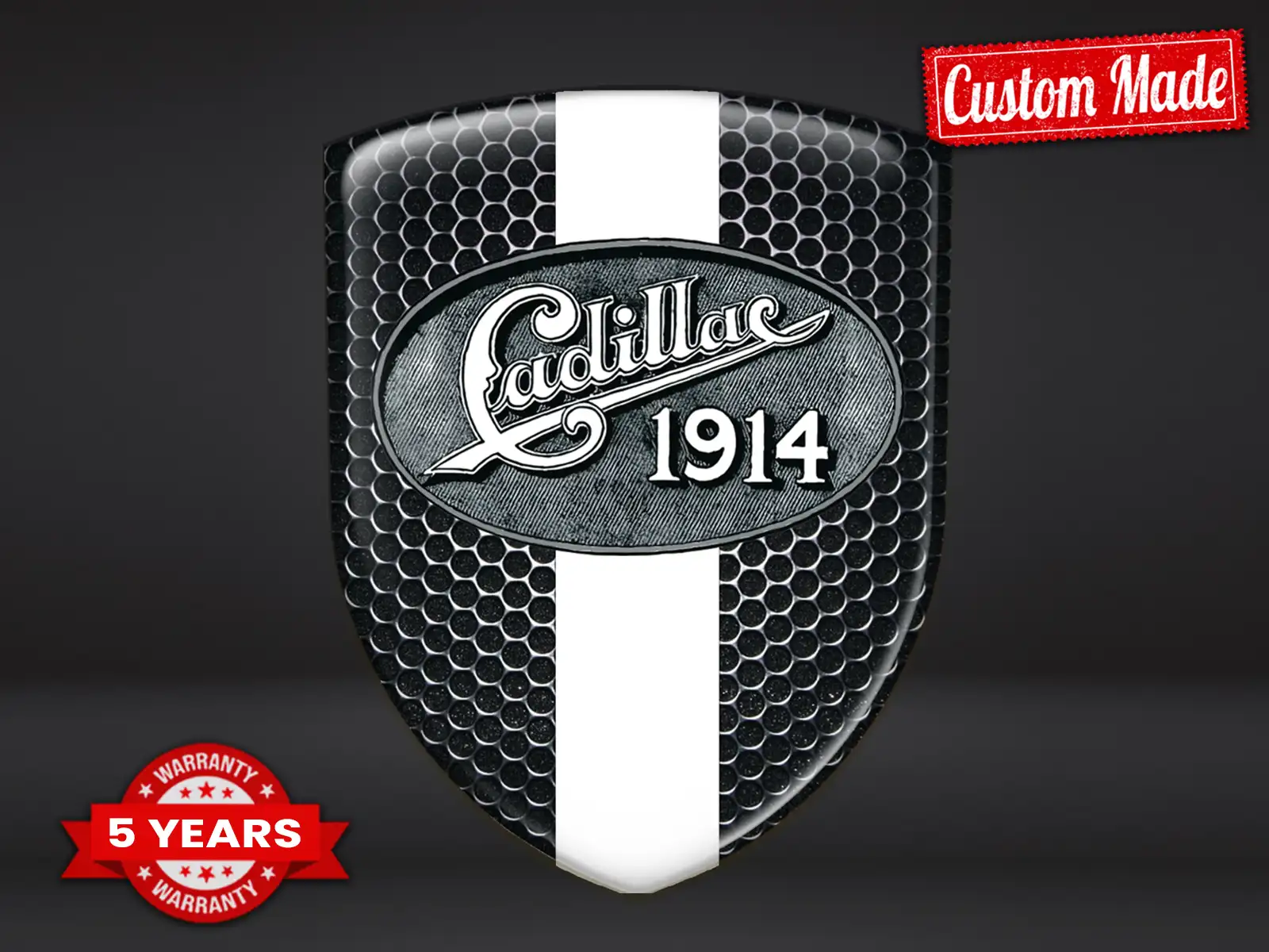 Cadillac Domed Emblem Max Lasting Stylish Pro Performance